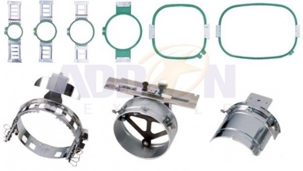 Cadre pour la machine a broder